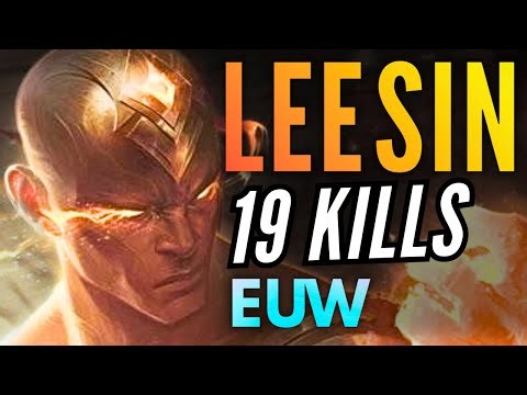 Challenger NA Lee Sin vs EUW Master *1v9*