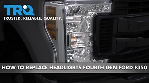 How to Replace Headlights Fourth Gen Ford F350