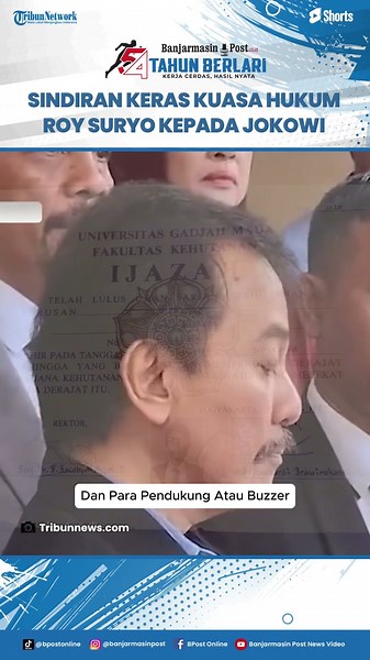 A Strong Scam! Roy Suryo's Attorney: If Jokowi's Diploma Was Genuine, There Wouldn't Be a Need fo...