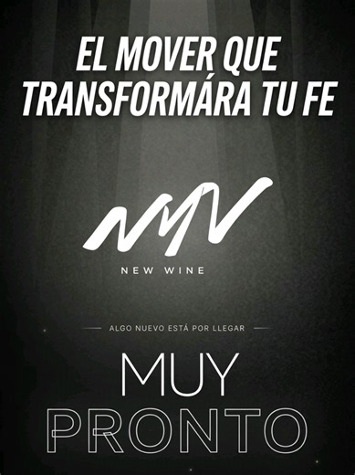 ​🚨 NEW WINE | ALGO NUEVO ESTÁ LLEGANDO (Estreno Oficial) 🚨 NEW WINE – ALGO NUEVO ESTÁ LLEGANDO 🍷 | Estreno que no te puedes perder 🎶 Atentos! 🔥 New Wine se prepara para lanzar su nueva adoración este 10 de Octubre y ya está dando de qué hablar. Una alabanza inédita que promete ser de gran impacto en la música cristiana ✨. 👉 Si buscas primicias de New Wine 2026, adoración inédita, música cristiana nueva, avivamiento o alabanzas de estreno, este video es para ti. No te quedes fuera de lo que