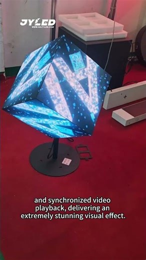 Custom cube LED display for stunning visual effect