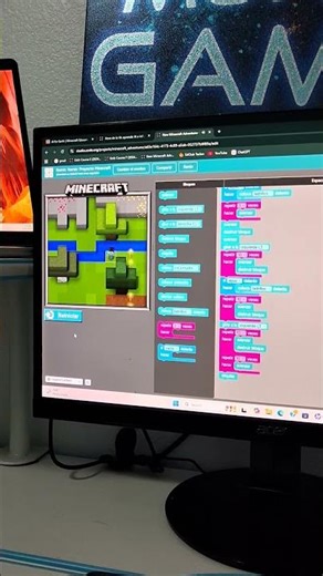 my Minecraft #coding in code.org