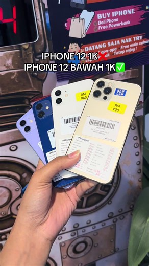 Depan sekali tu iphone 12 pro tau pun masih bawak 1k🫣Berminat? Dm ipro ampang sekarang#iphone #xyzbca #iproampangkl