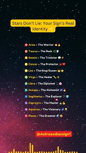 Stars Don’t Lie: Your Sign’s Real Identity 🌟 #zodiacshorts #zodiacwhisperer #zodiacsign