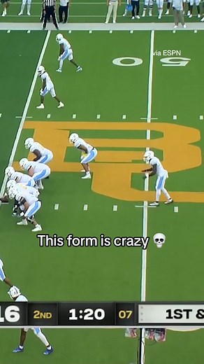 Tim Tebow's Unconventional Throwing Form in Football Practice