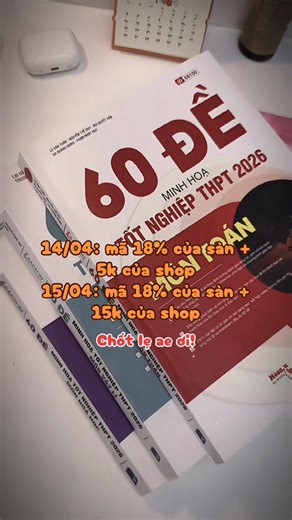 Sách Moon lại có ưu đãi tiếp nè anh em, anh em nào chưa sắm con sách con đề nào thì tranh thủ nhé #moonbook #learnontiktok #hoccungtiktok #thpt