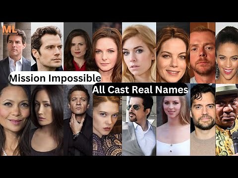 Mission Impossible All Cast Real Names #entertainment