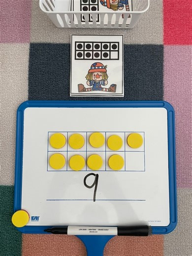 47K views · 141 reactions | Scarecrow Ten Frames! To Play: •Pick a Card •Identify How Many on the Ten Frame •Build the Matching Set •Record the Matching Numeral Scarecrow Ten Frame Cards  : https://www.teacherspayteachers.com/Product/Scarecrow-Match-Up-Ordering-and-Matching-Numbers-and-Arrangements-to-20-10272841 Ten Frame Dry Erase Paddle : https://amzn.to/477b8Ut | Erika Deane- Purposeful in Primary | Facebook