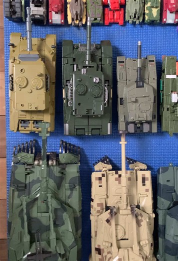 Every Tank-Formers in My Transformers Collection