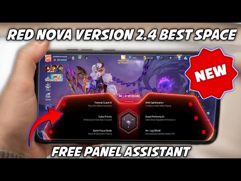How To Boost Your Phone Performance - Best Game Booster Red Nova Space V2.4 New Update 2025