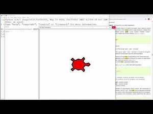 Python Turtle - 6 - Turtle Shape, Shape Size, Pen Color, Fill Color