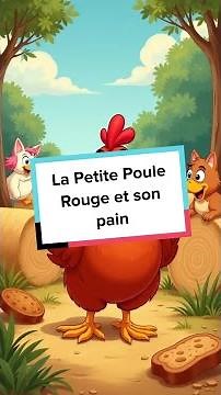 La Petite Poule Rouge et son Pain - Histoire pour dormir - Histoire pour enfants