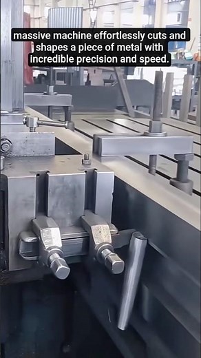 Giant Metal Planer Machine