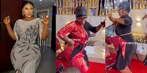 Actress Destiny Etiko heavily criticized for dancing 'seductively' in church (video) - YabaLeftOnline