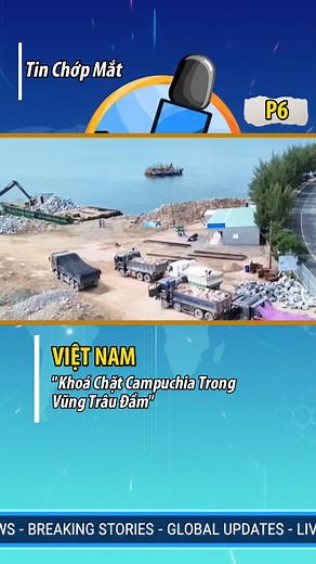 VIỆT NAM "Khoá Chặt Campuchia Trong Vũng Trâu Đầm" P6 😀 | Tin Chớp Mắt