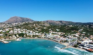 Almyrida Strand - zwei schöne Sandstrände | Crete Beaches