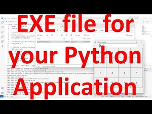 How to build your Python Application as an EXE (windows executable) file?