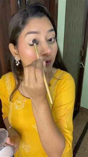 GRWM for Haldi function | #grwn #shortsfeed #minivlog #haldilook #thegloriousgirl