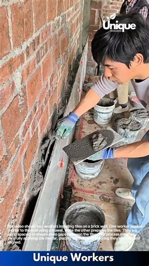 Brick Wall Transformation: Professional Tile Installation