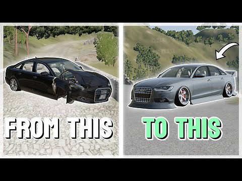 How to make custom Body Kits in BeamNG!