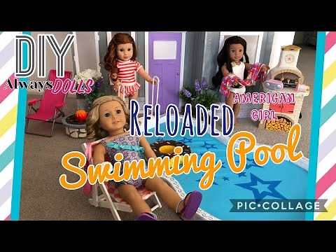 REUPLOAD: DIY American Girl Swimming Pool