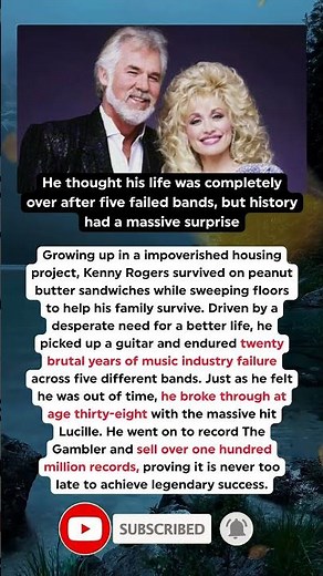 The Secret Struggles Behind Kenny Rogers' Rise to Global Fame