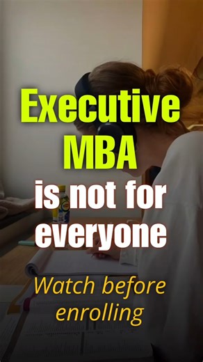 Why Executive MBA Makes More Sense Than You Think!