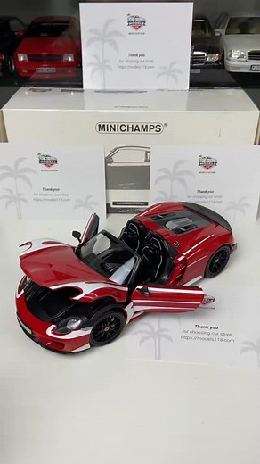 Porsche 918 by Minichamps 1:18 | AC Collection