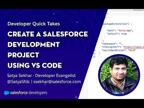 Create a Salesforce Development Project with VS Code | Developer Quick Takes