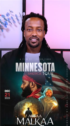 "ABBA MALKAA" Oromo Film by Lencho Fikru showing in MINNESOTA tomorrow Dec. 21, 2025 at Fridley Hight School: 6000 W. Moore Lake Dr. NE, Fridley, MN 55432 | Oromia11