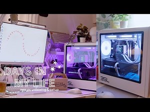 VLOG |ゲーミングPCを開封&セットアップする🎮｜美容院にいく一人暮らしの日常 | new gaming pc unboxing & setup