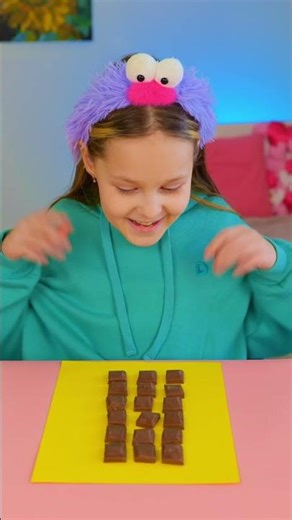 😄 Funny Chocolate Sharing Trick #kids #funnymoment