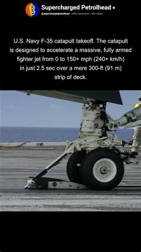 US Navy F-35 catapult takeoff