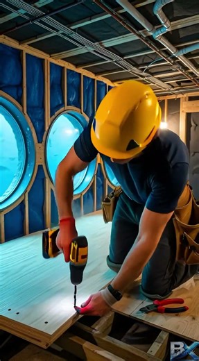 I Built a Secret Underwater Room Inside a Shipping Container 😱