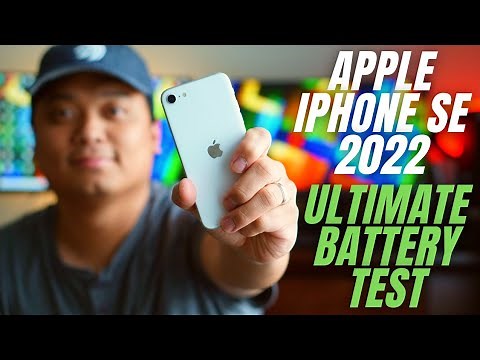 iPhone SE 2022 Battery Test! The ULTIMATE Test! (Gaming, camera and battery life)