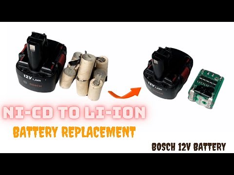Bosch 12v battery Restoration| diy li-ion battery