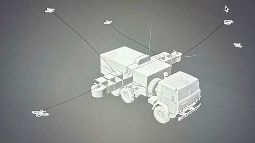 Russia's drone truck to steer 12 fiber-linked UAVs in future wars