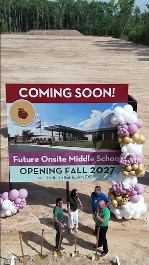 NCISD | Highlands Middle School groundbreaking ceremony | 2025