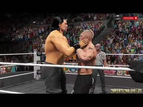 Khali vs Boogeyman Brock Lesnar Match
