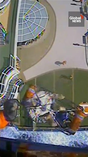 Dramatic cruise ship rescue: Canada, US coast guards airlift 2 passengers in medical emergency