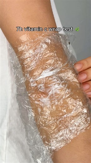 7-hour vitamin c wrap test 🌿 kakadu plum cream for dark elbows ✨ no filter, just results.