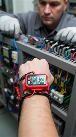 Portable Smart Wristband Multimeter: High Accuracy Voltage Tester