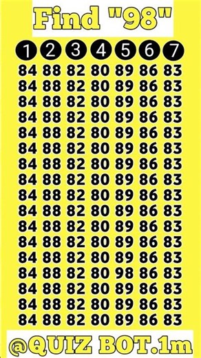 Test Your COGNITIVE Brain Power Skills With This Fast Number Game #shorts