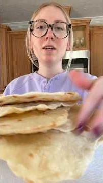 Making homemade tortillas! (Cheap and easy)