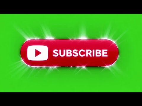Subscribe Button Green Screen