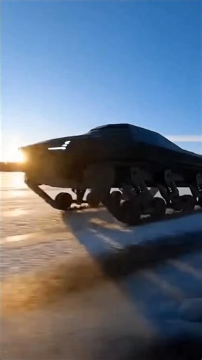 Testing an INDESTRUCTIBLE Tank on ICE! ❄️🦾 #Shorts #Extreme