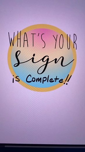 Complete Zodiac Signs Art Series on TikTok