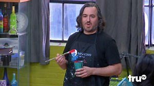 Q's PUNISHMENT last night was brutal! Sal couldn't watch for part of it, and Joe got the fat sweats. See for yourself below, and catch the whole episode On Demand with the IMPRACTICAL JOKERS app or at truTV.com! | Impractical Jokers