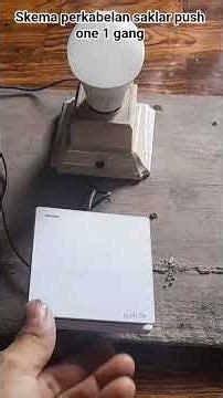 How to install a Push One 1 Switch easily #tutorial #changelamp #unboxing