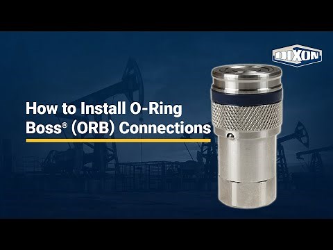 How to Install O-Ring Boss® (ORB) Connections